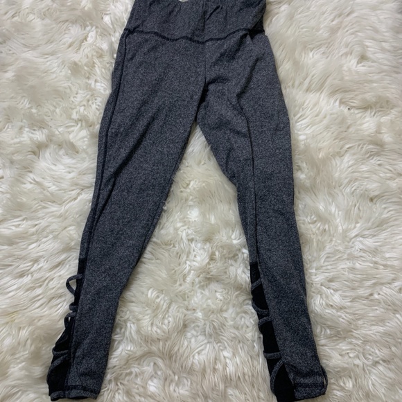 Grey gym leggings - Picture 1 of 2